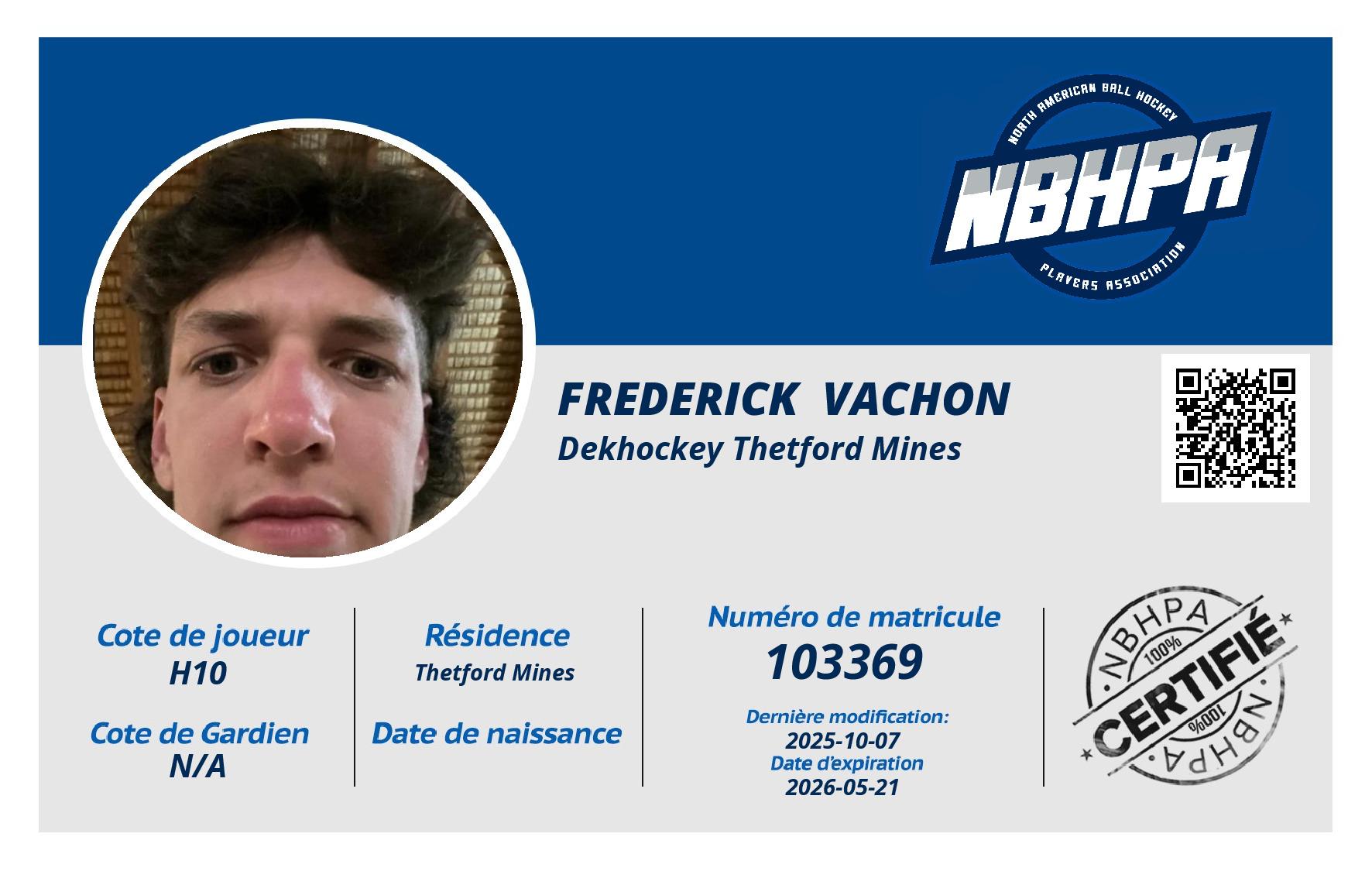 Frederick  Vachon 
