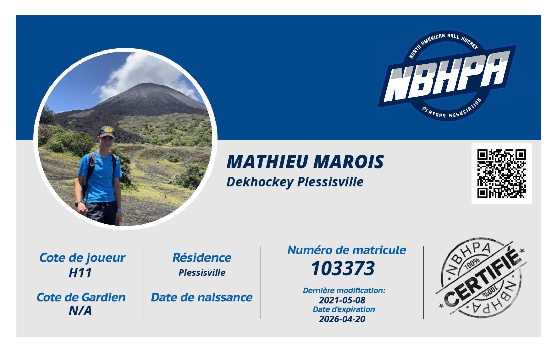 Mathieu Marois