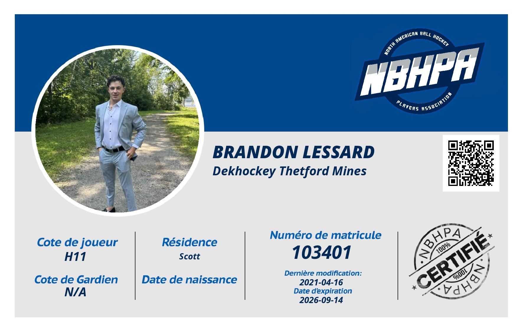Brandon Lessard
