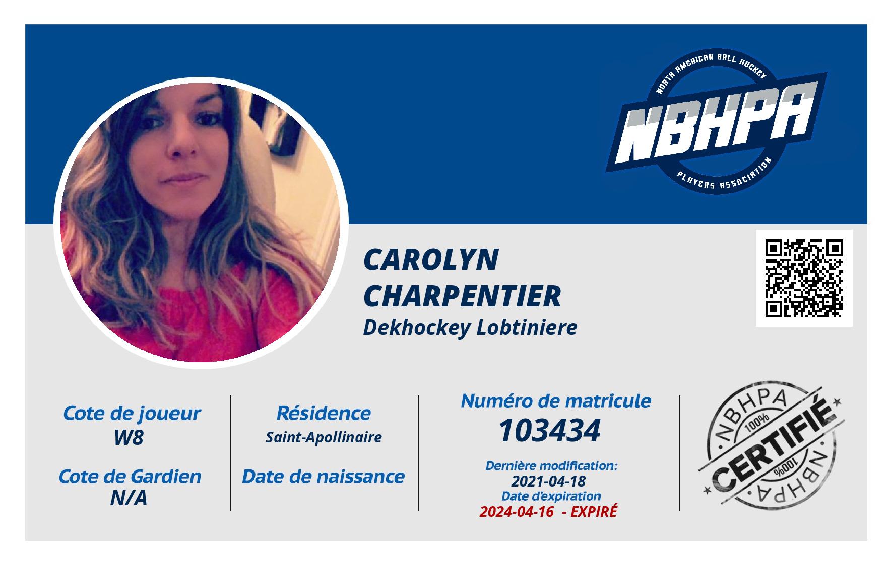 Carolyn  Charpentier