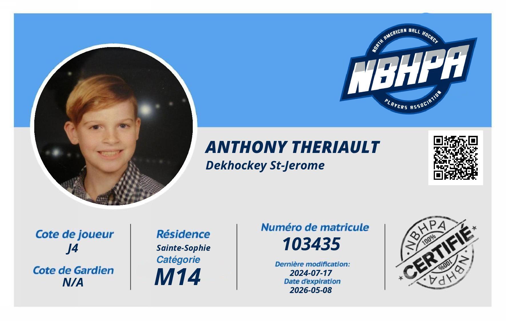 Anthony Theriault