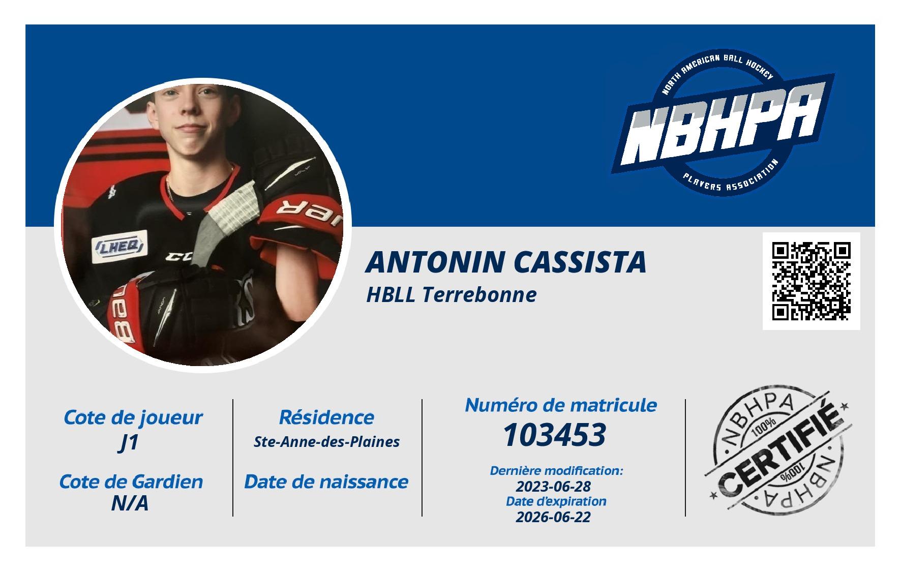 Antonin Cassista