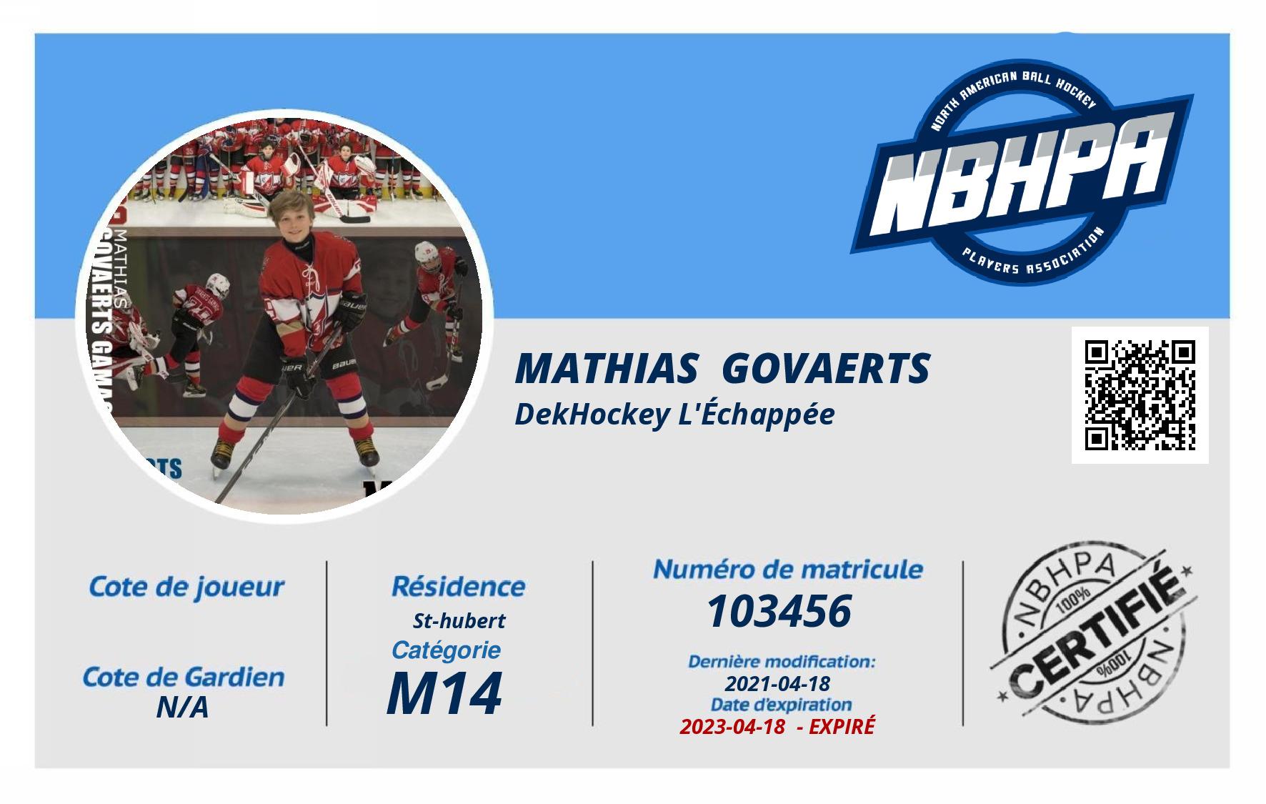Mathias  Govaerts 