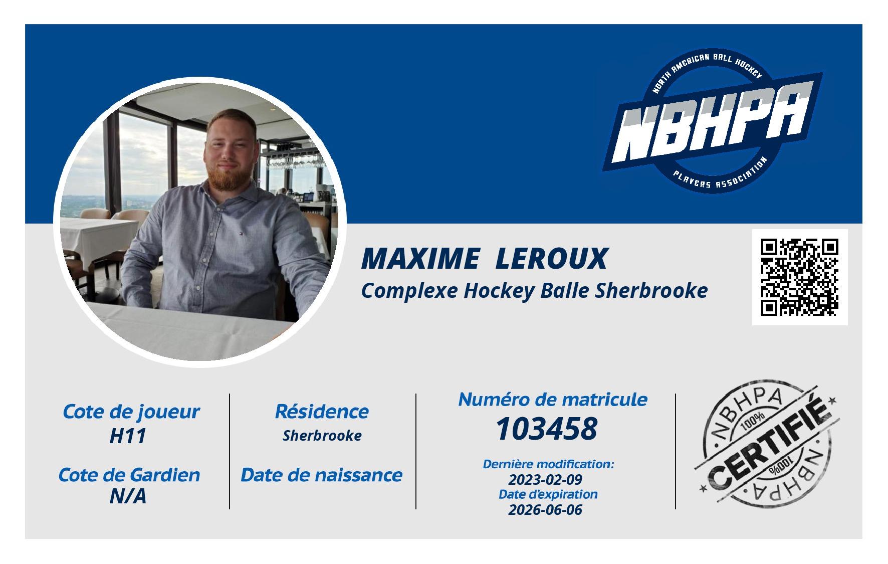 Maxime  Leroux
