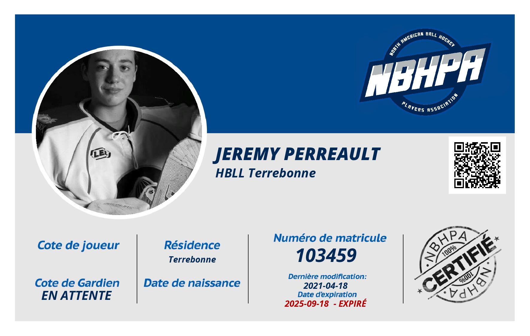 Jeremy Perreault
