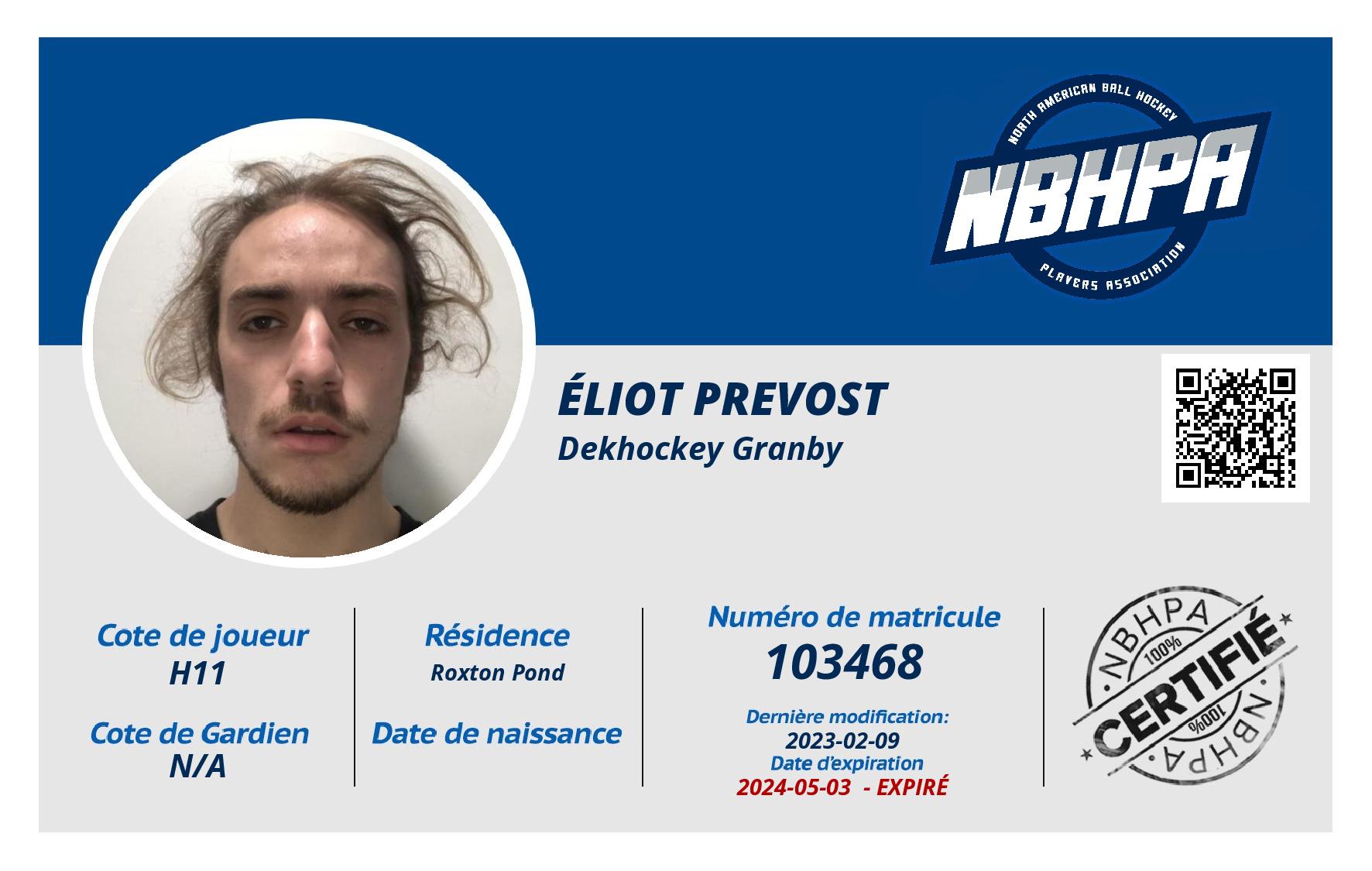 Éliot Prevost