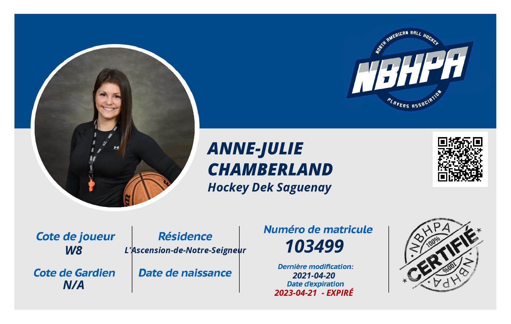 Anne-Julie Chamberland