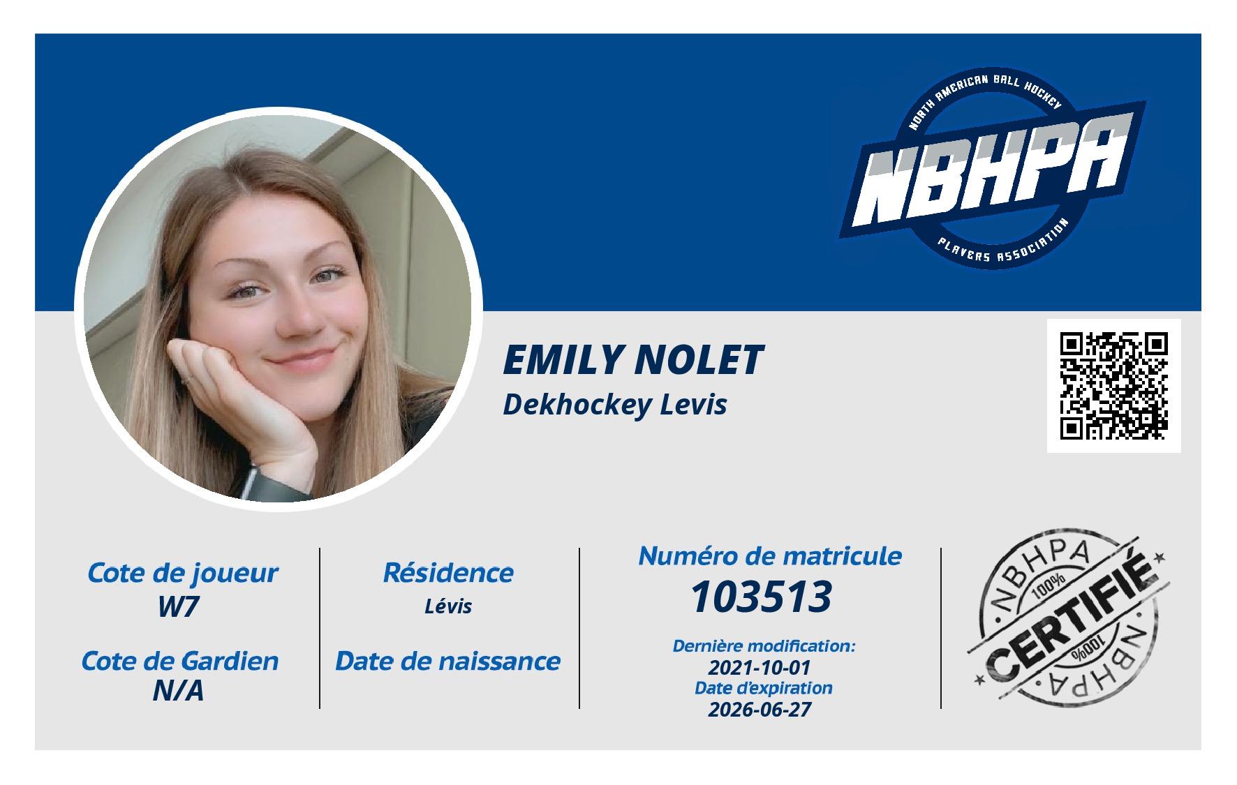 Emily Nolet