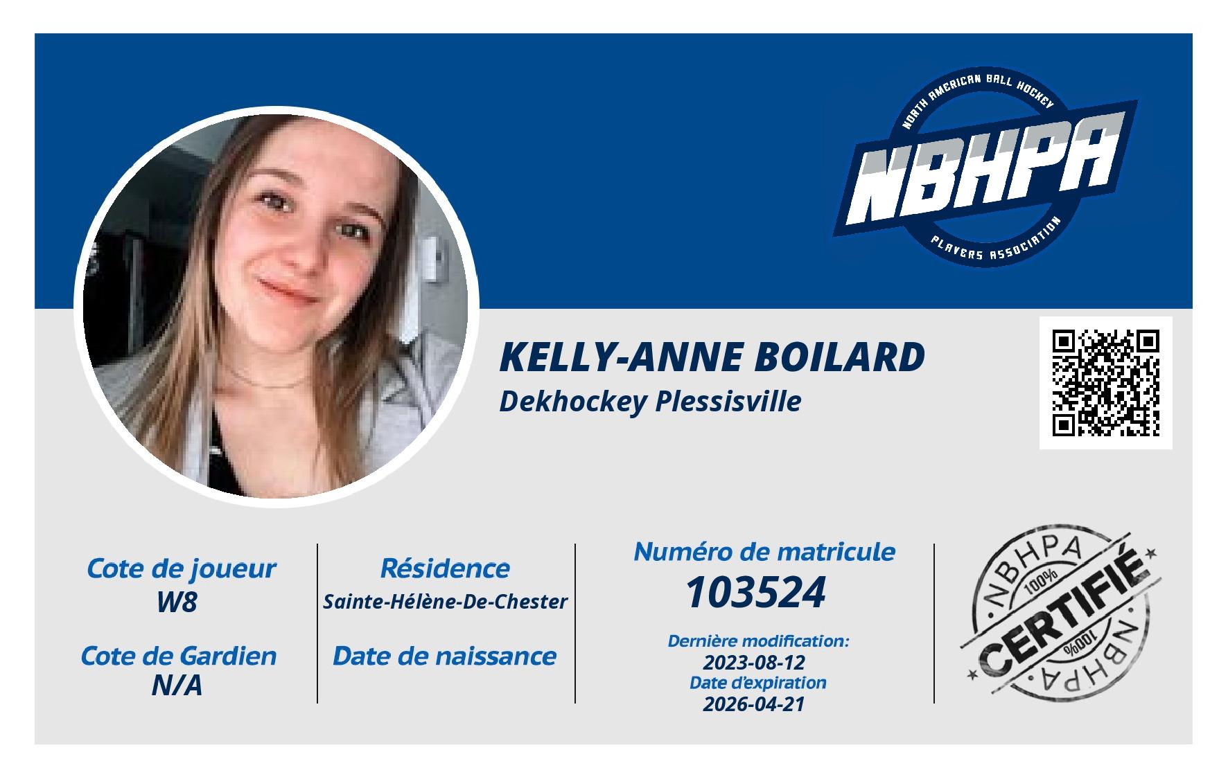 Kelly-Anne Boilard