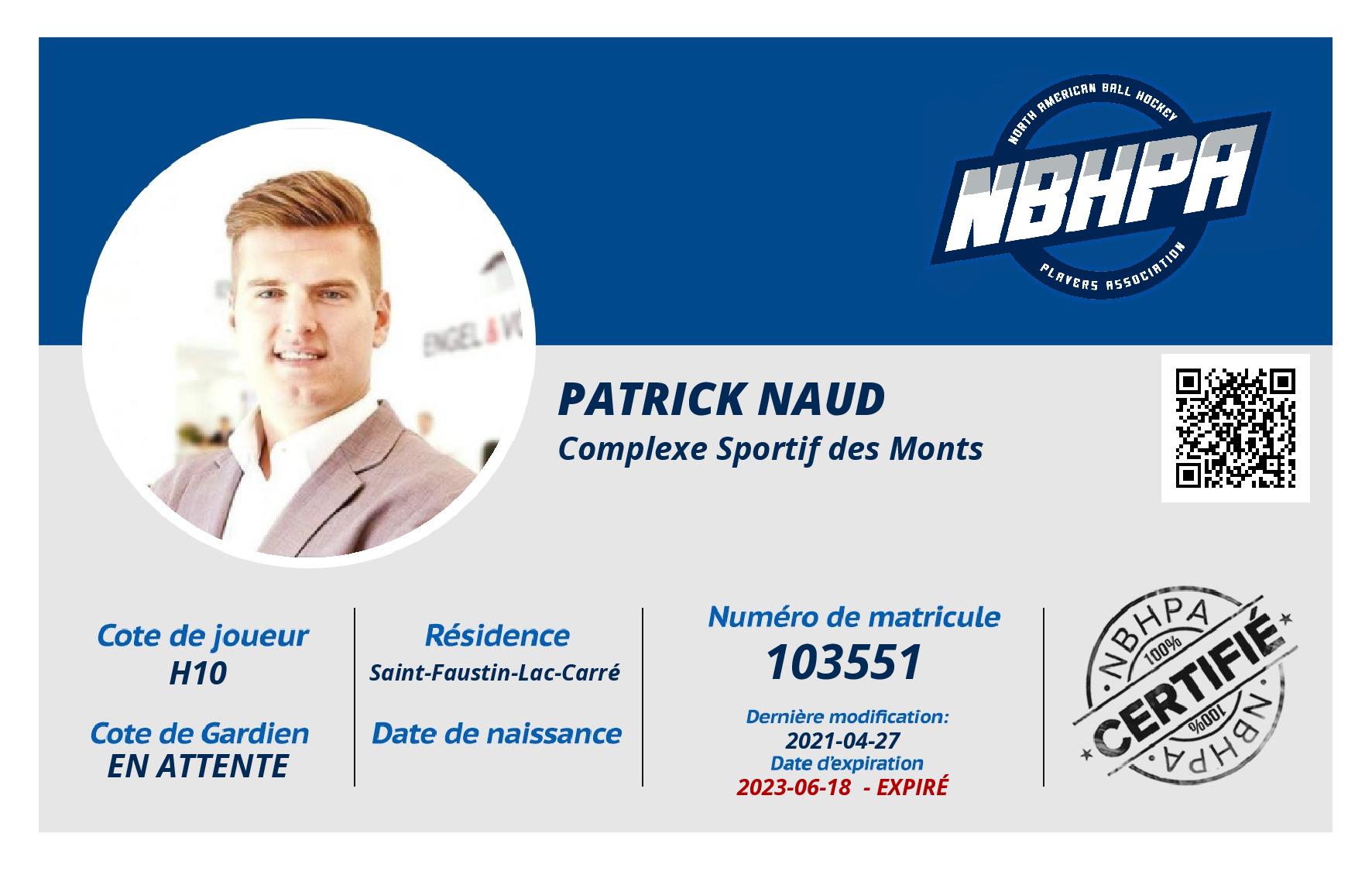 Patrick Naud