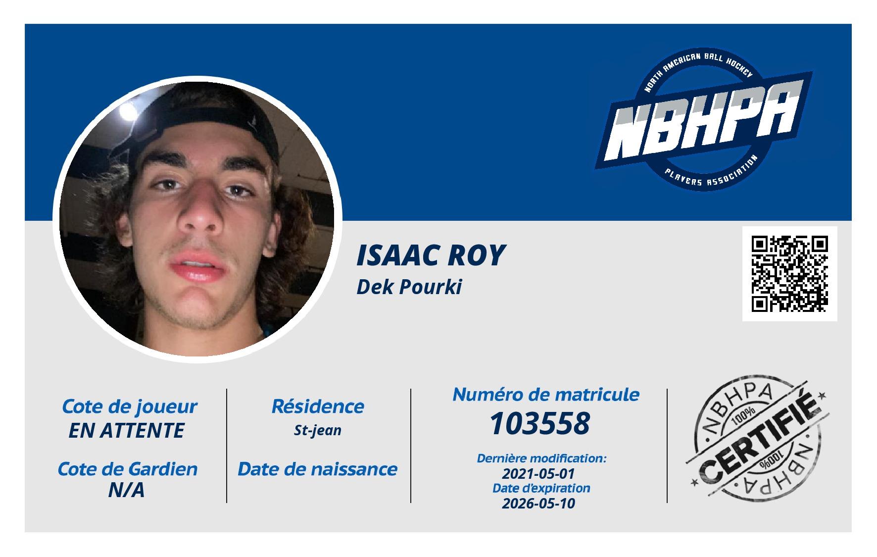 Isaac Roy