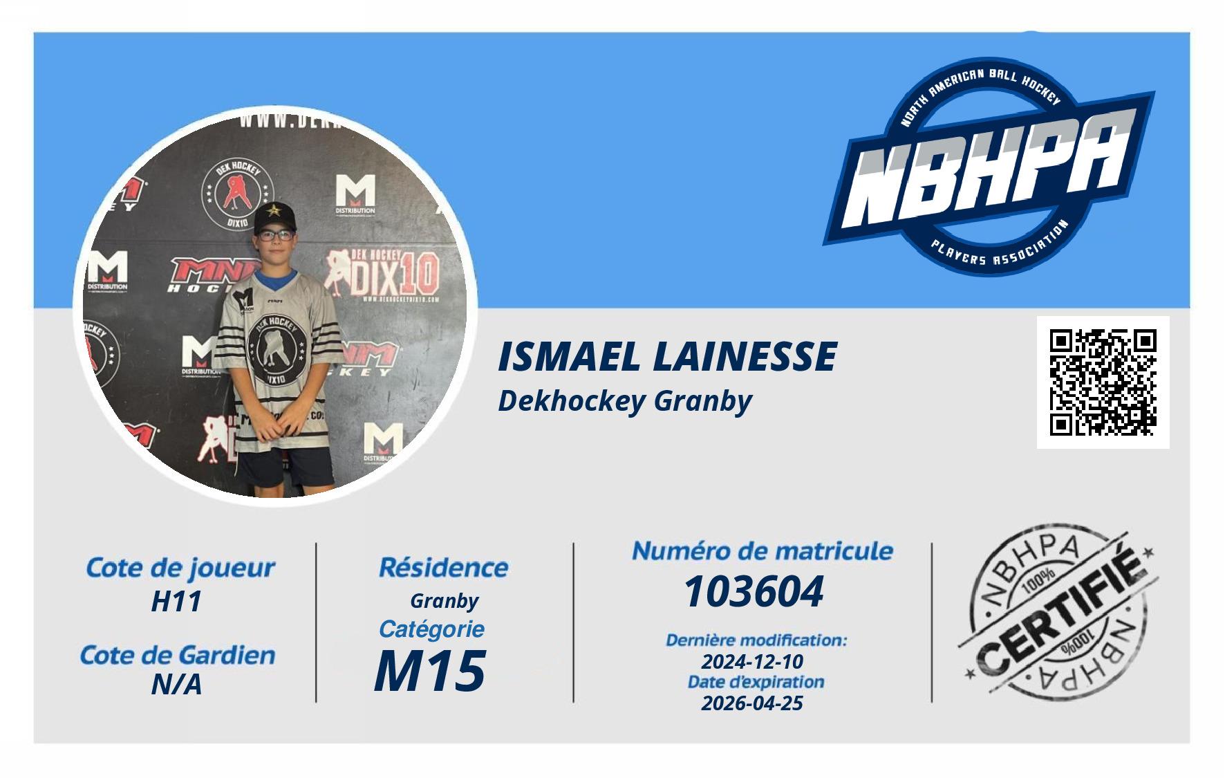 Ismael Lainesse