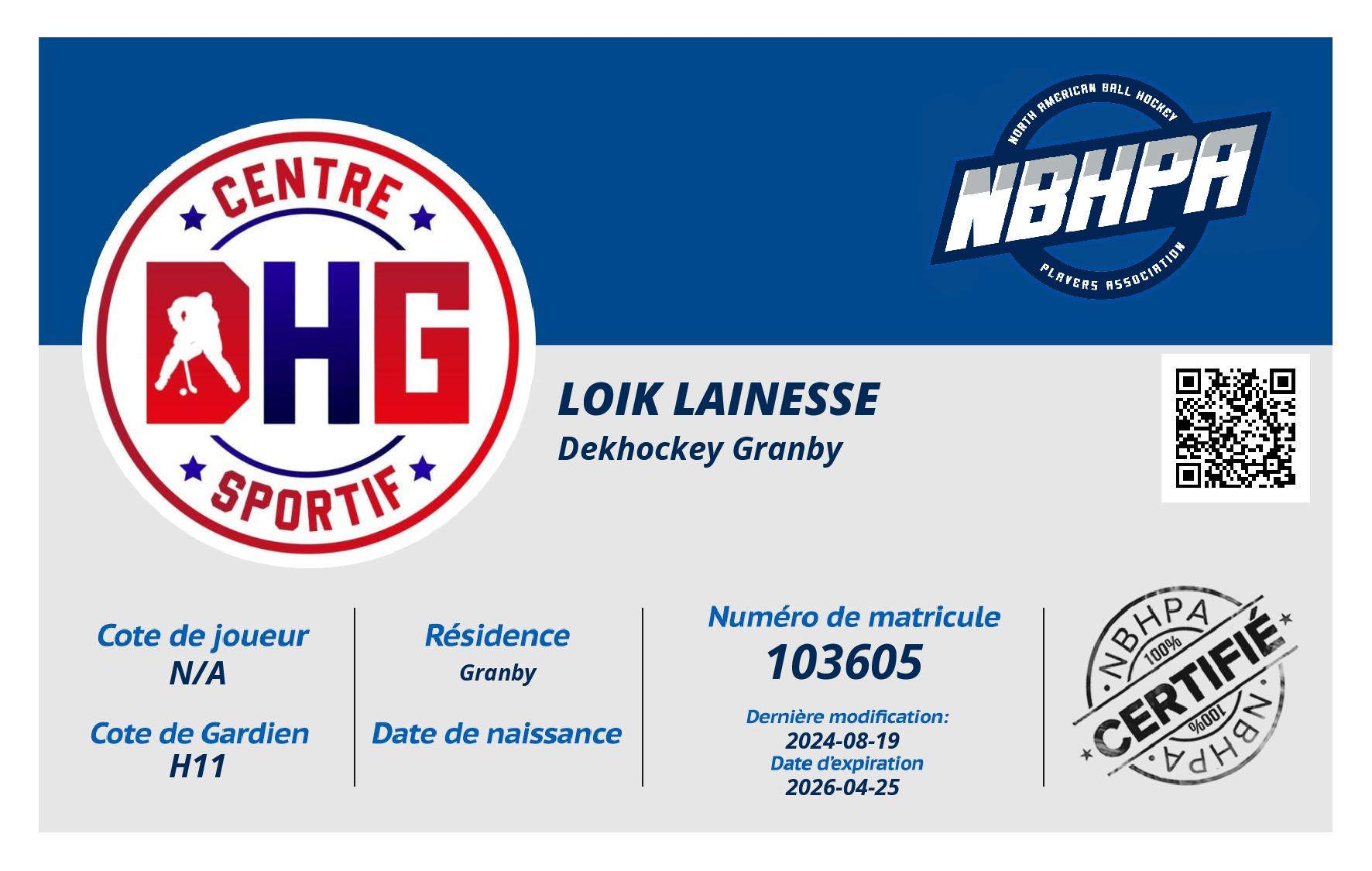 Loik Lainesse
