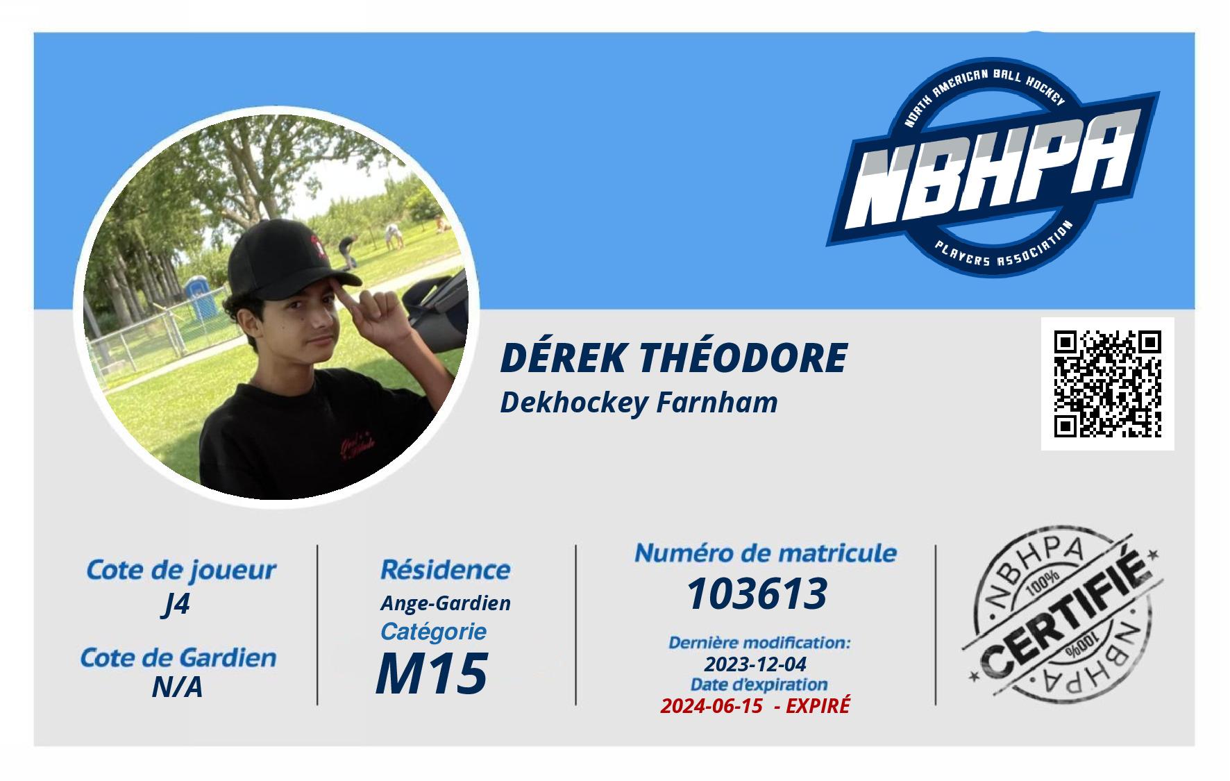 Dérek Théodore