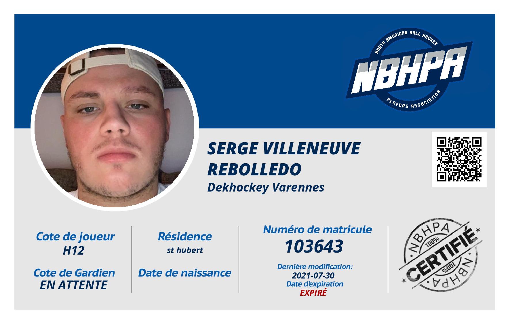 Serge Villeneuve Rebolledo