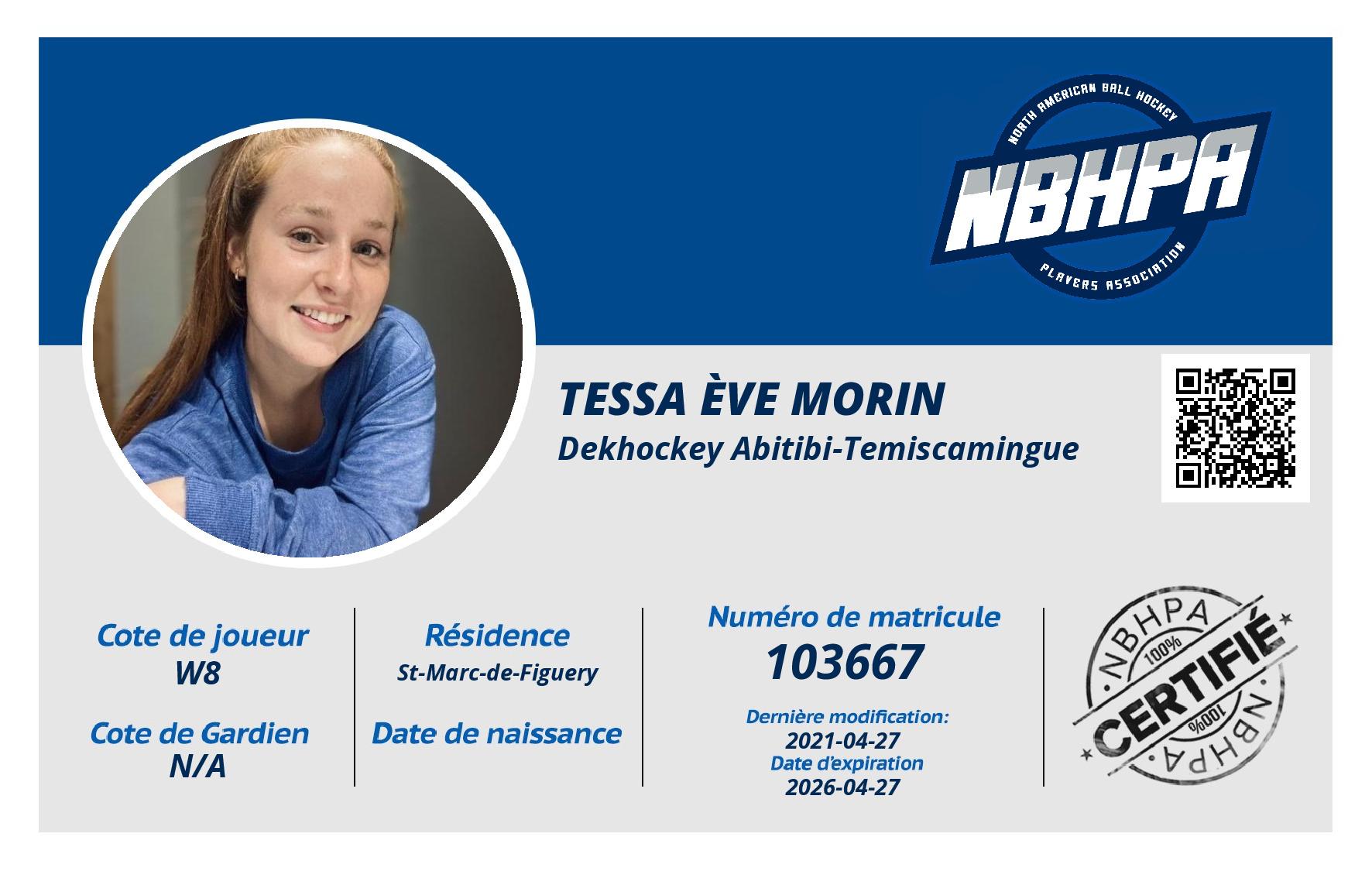 Tessa Ève Morin