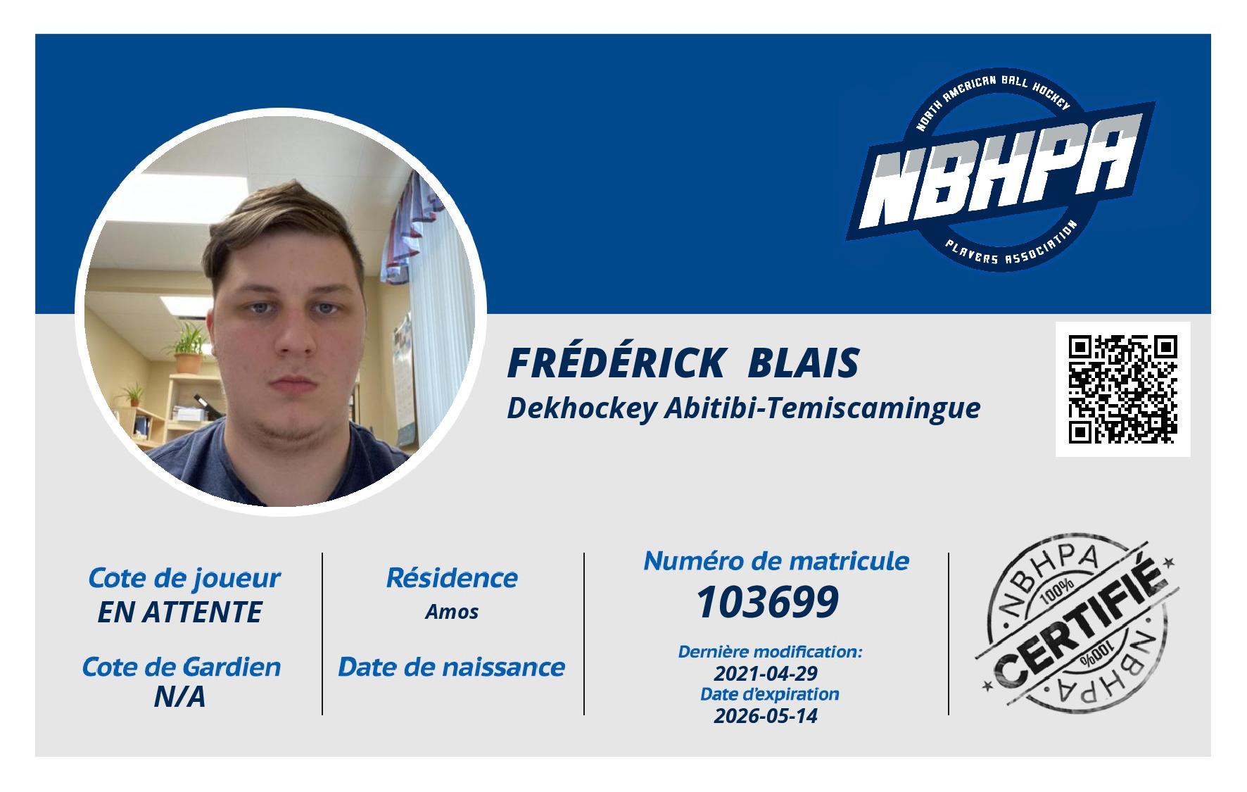 Frédérick  Blais