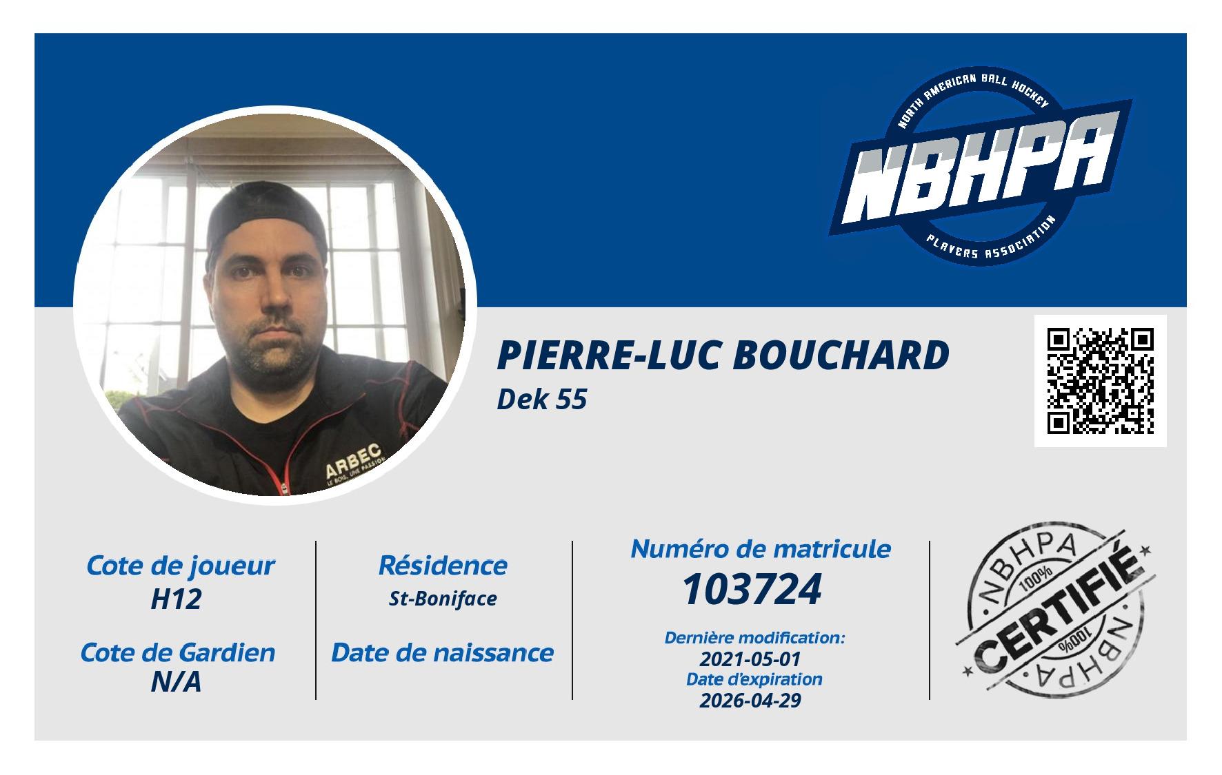 Pierre-luc Bouchard
