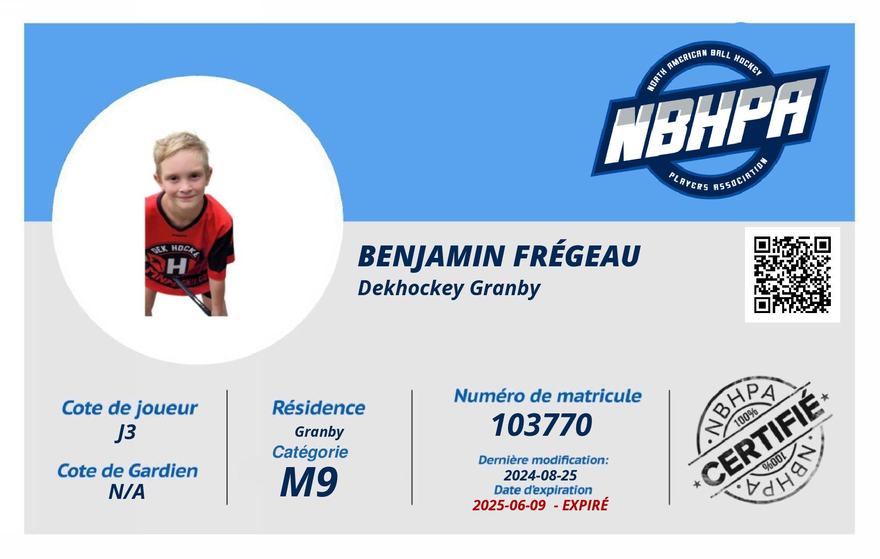 Benjamin Frégeau