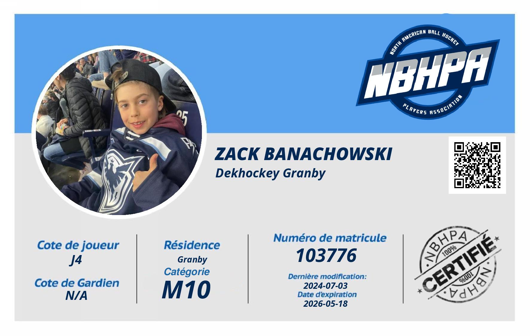 Zack Banachowski