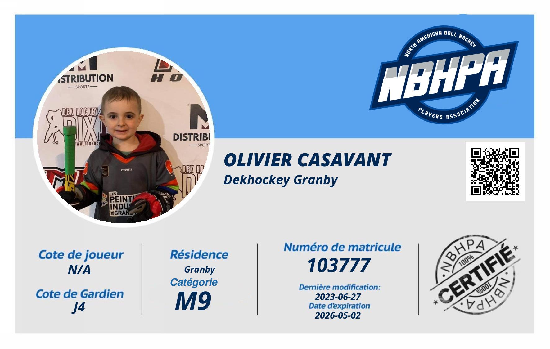 Olivier Casavant