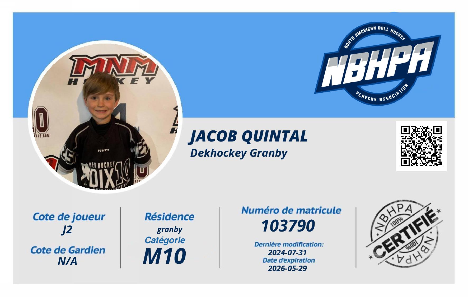 Jacob Quintal