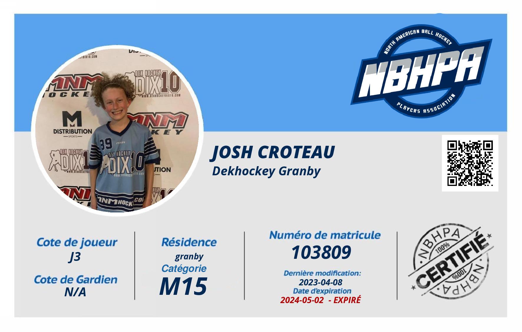 Josh Croteau