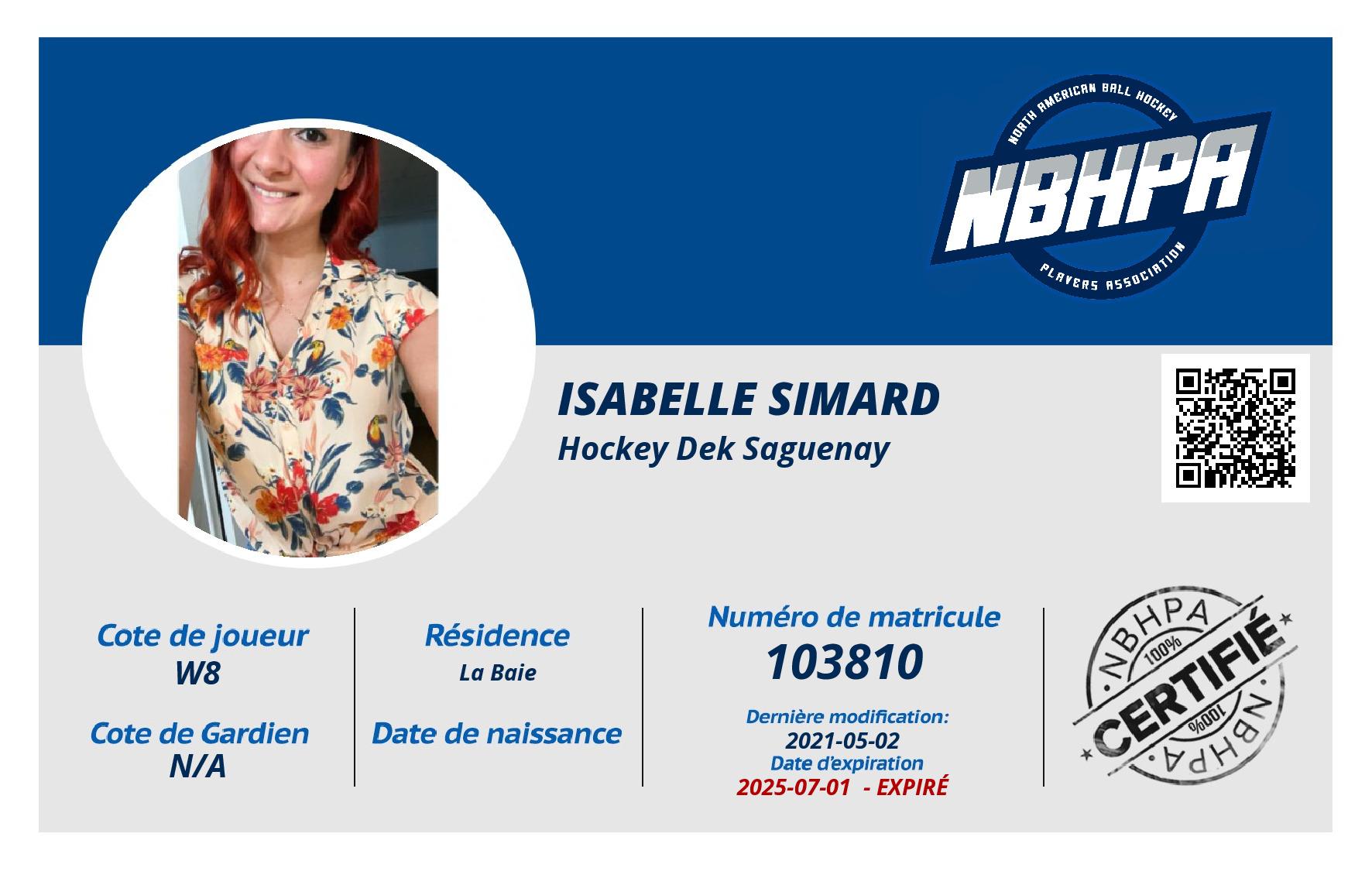 Isabelle Simard