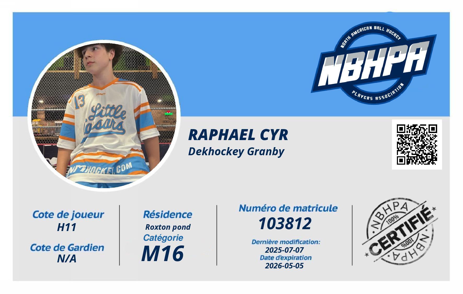 Raphael Cyr