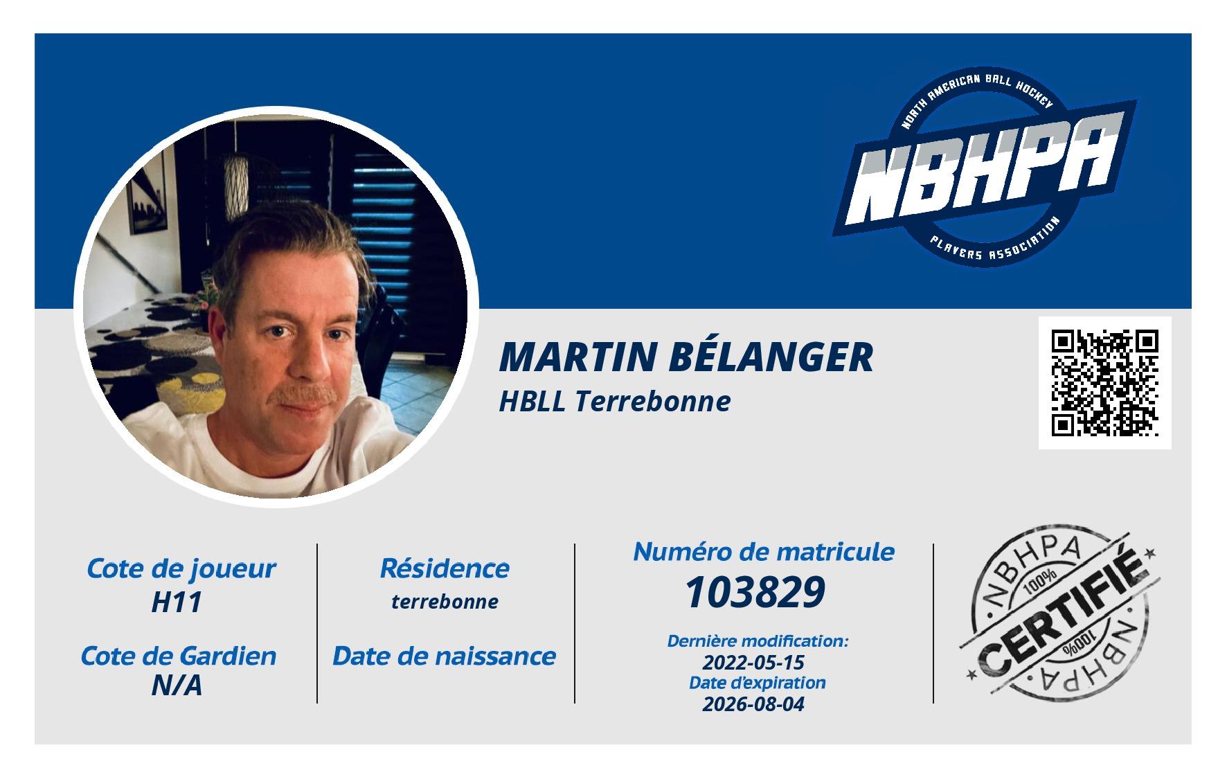 Martin Bélanger 