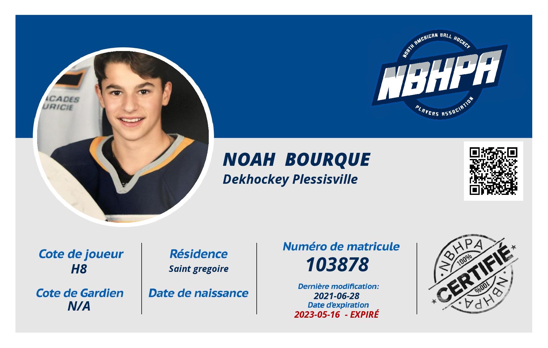 Noah  Bourque