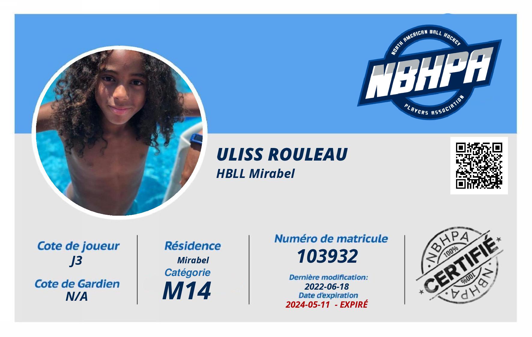 Uliss Rouleau