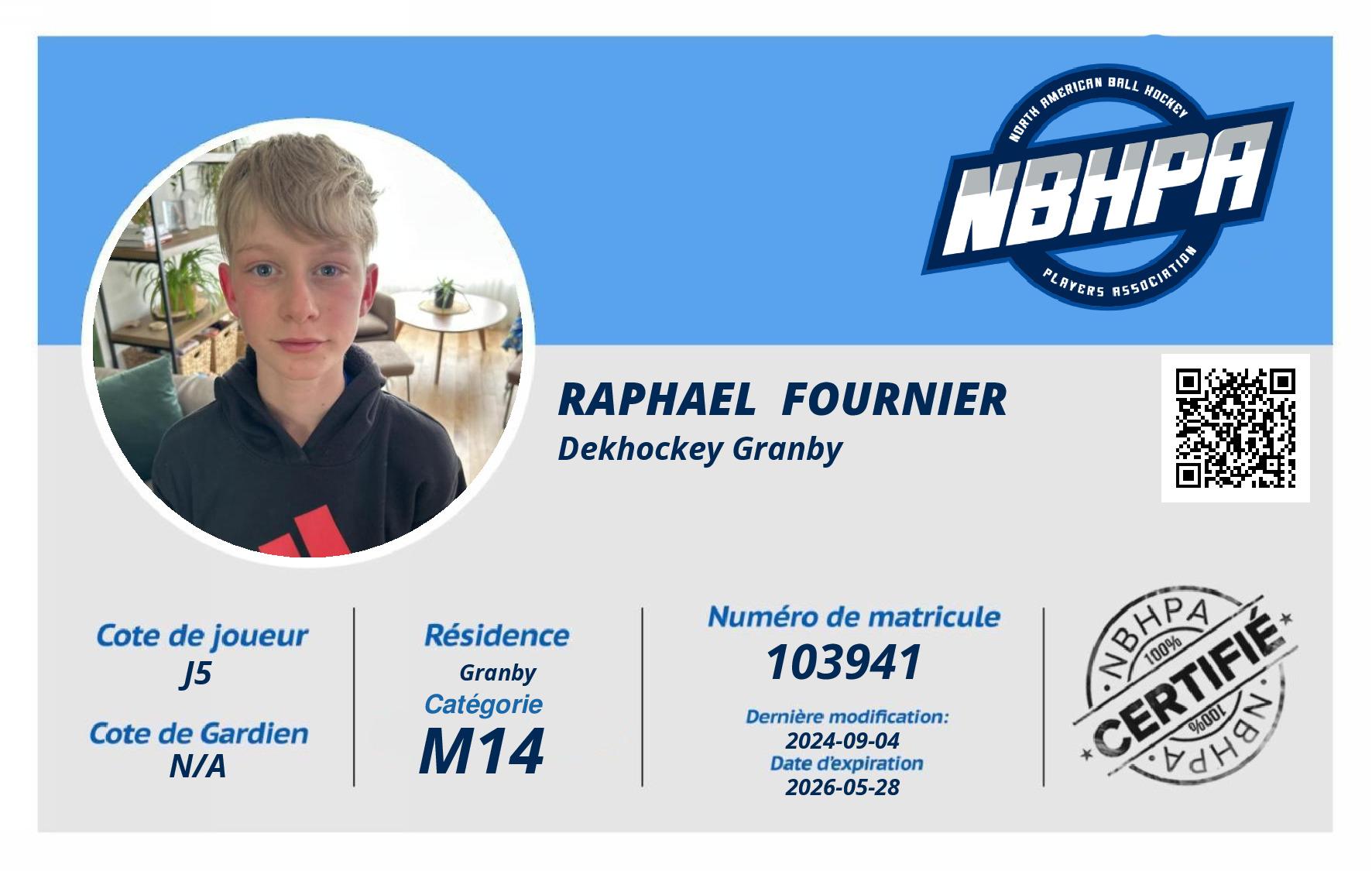Raphael  Fournier
