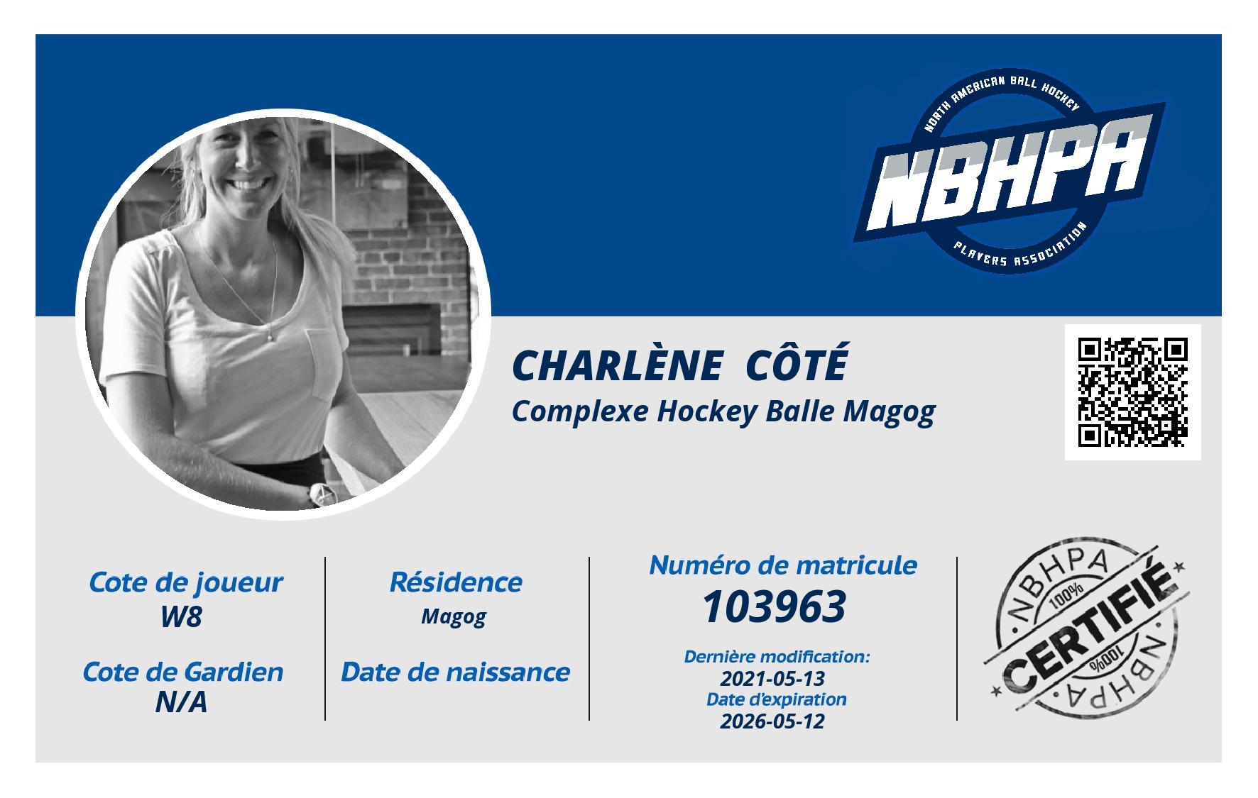 Charlène  Côté 