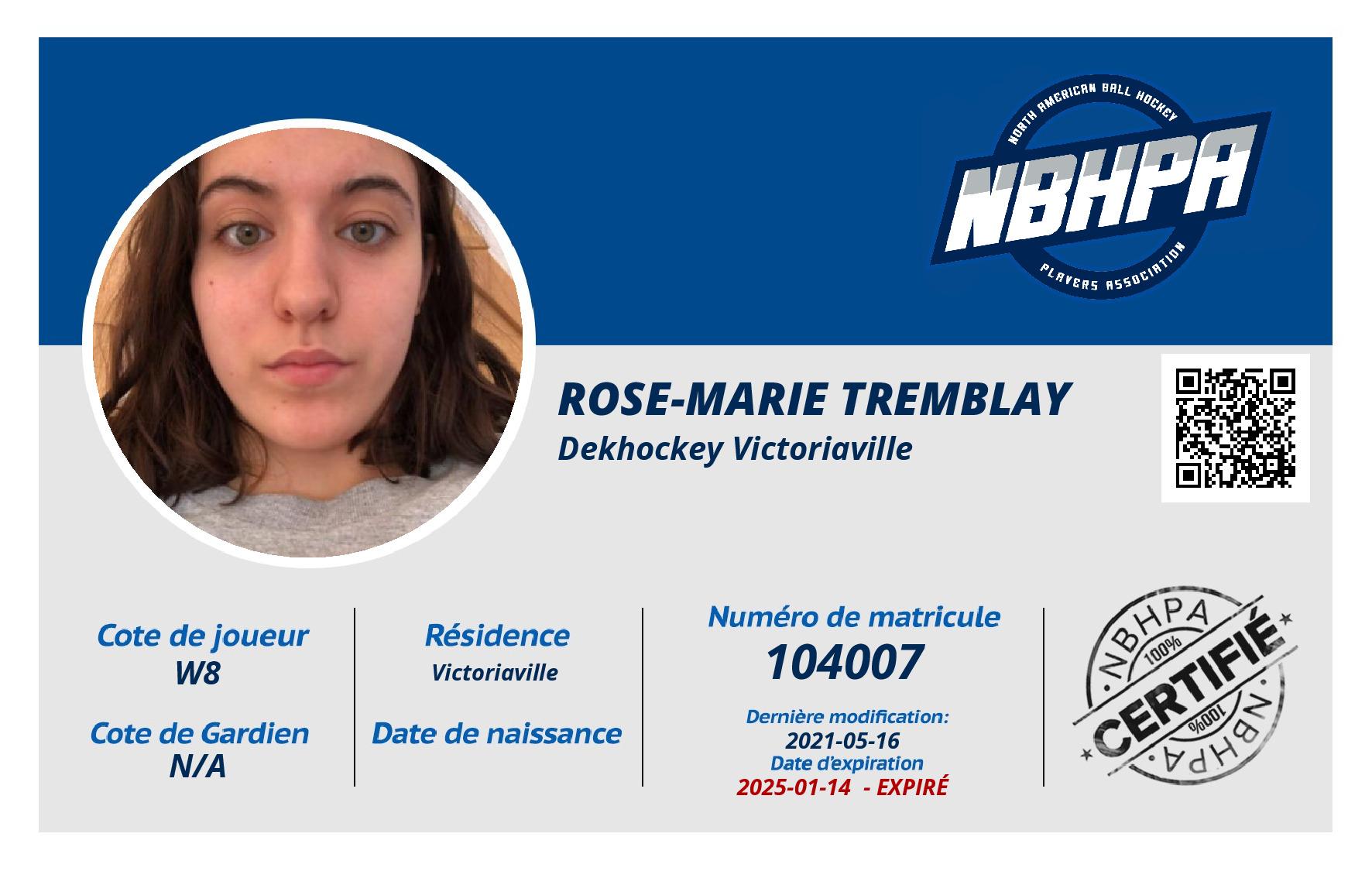 Rose-Marie Tremblay