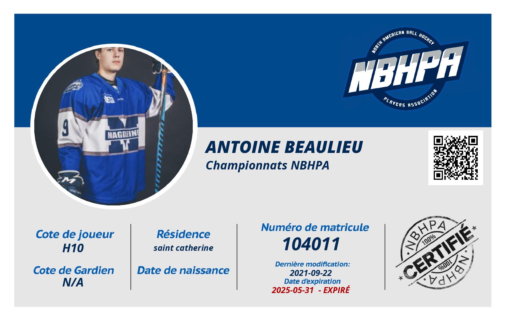 Antoine Beaulieu