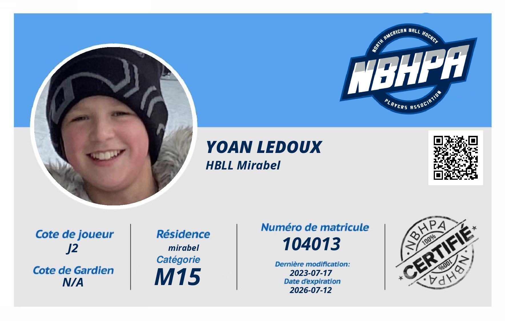 Yoan Ledoux