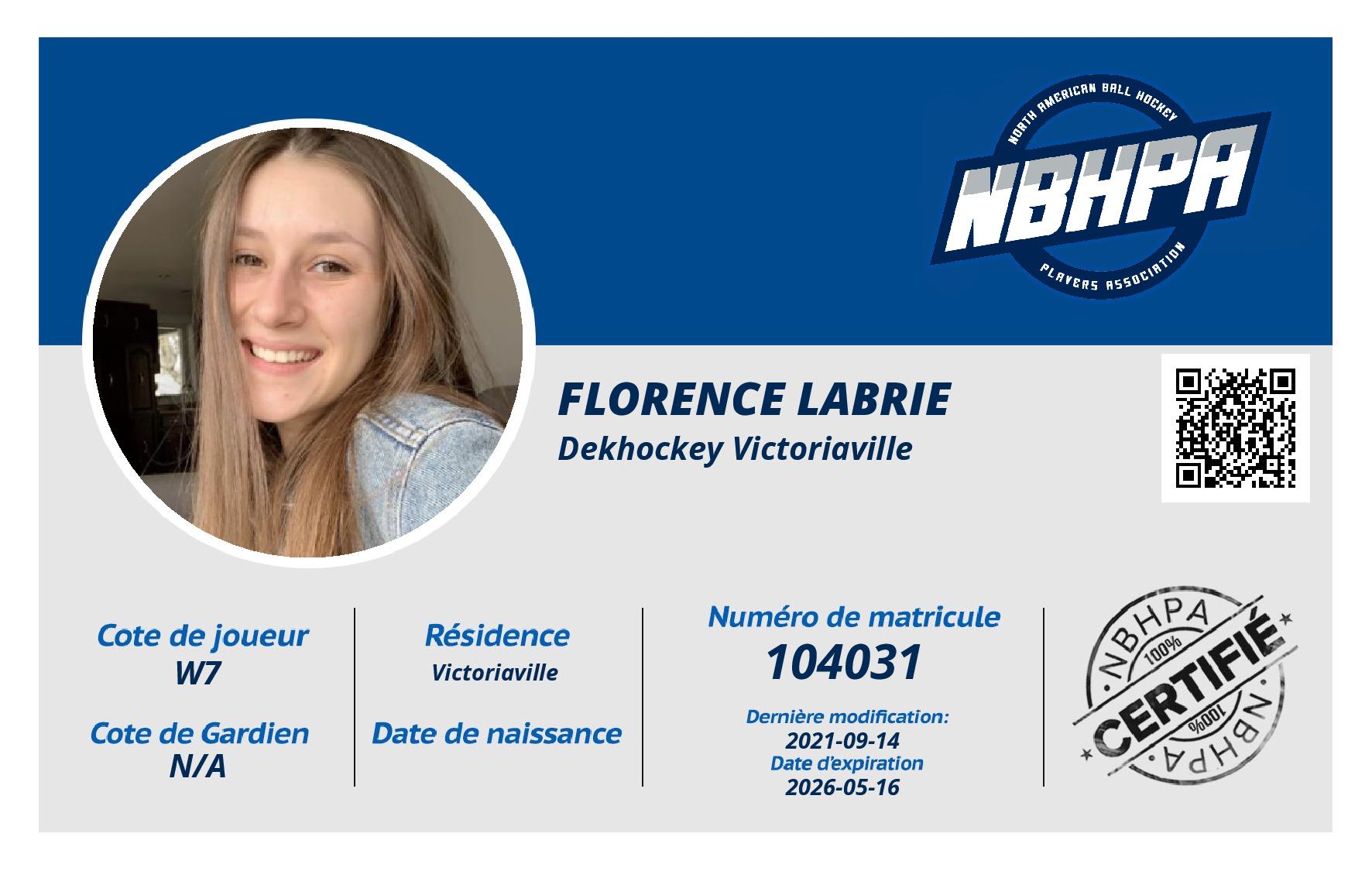 Florence Labrie