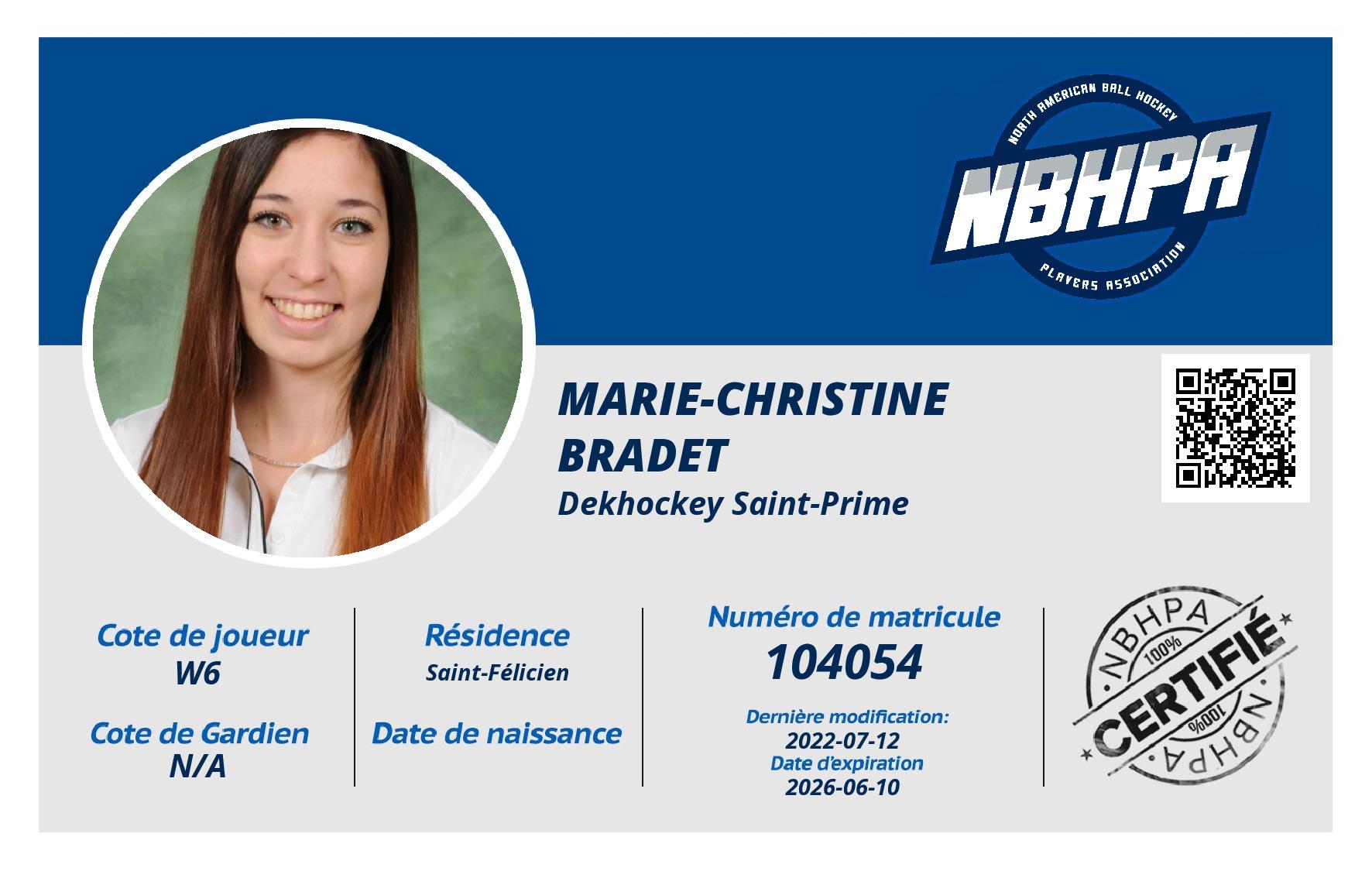 Marie-Christine Bradet