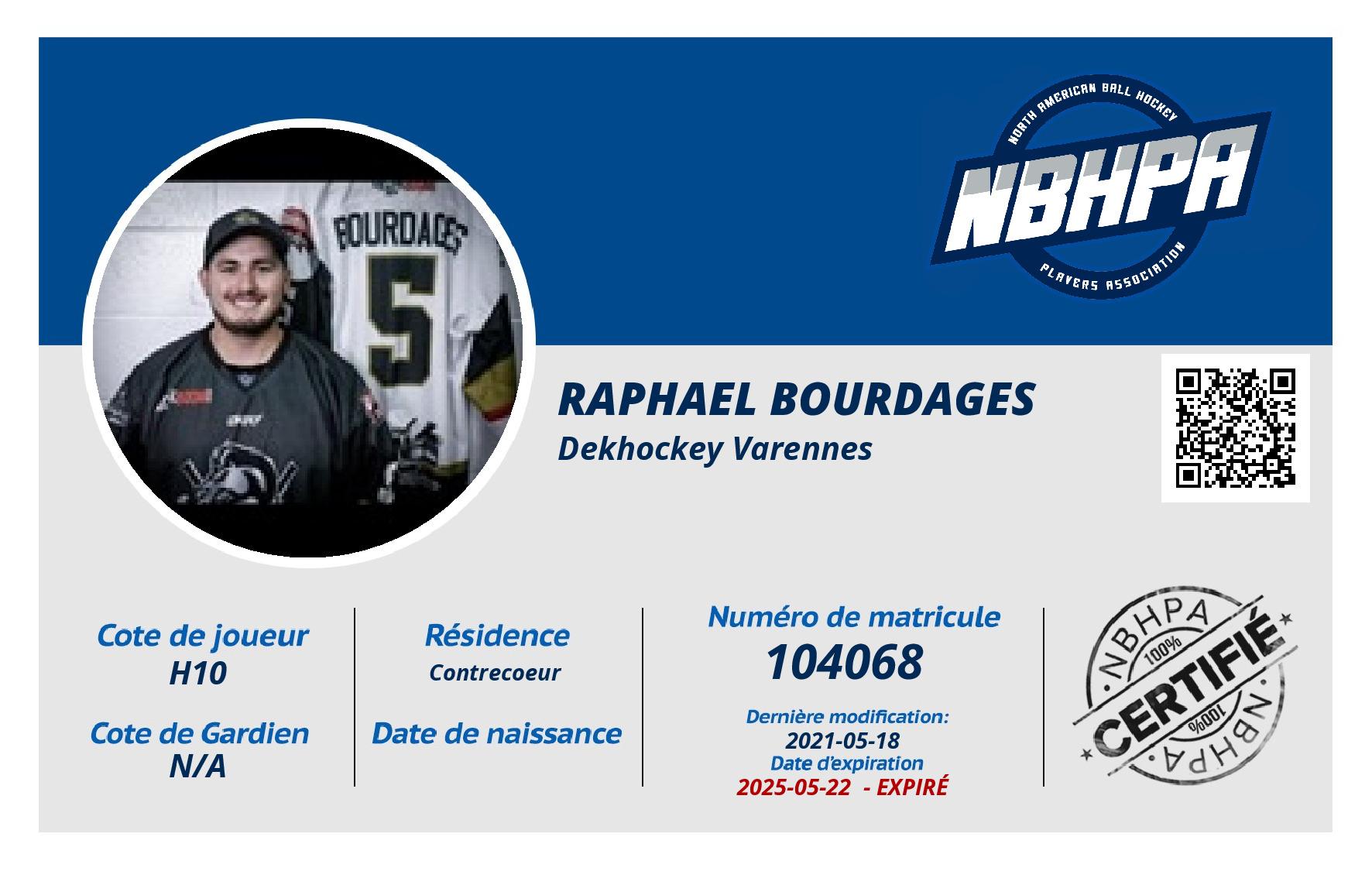 Raphael Bourdages