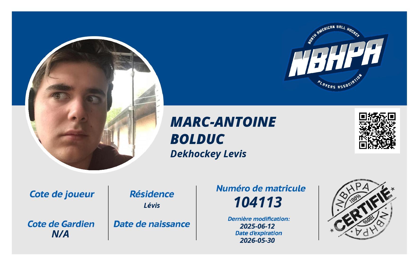 Marc-Antoine Bolduc