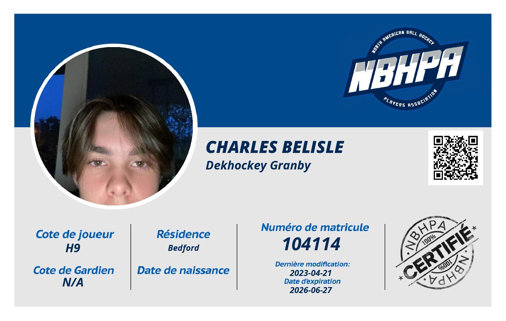 Charles Belisle