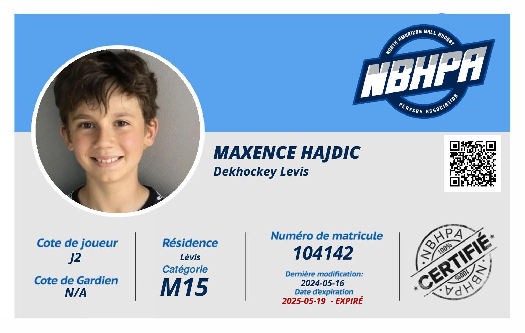 Maxence Hajdic