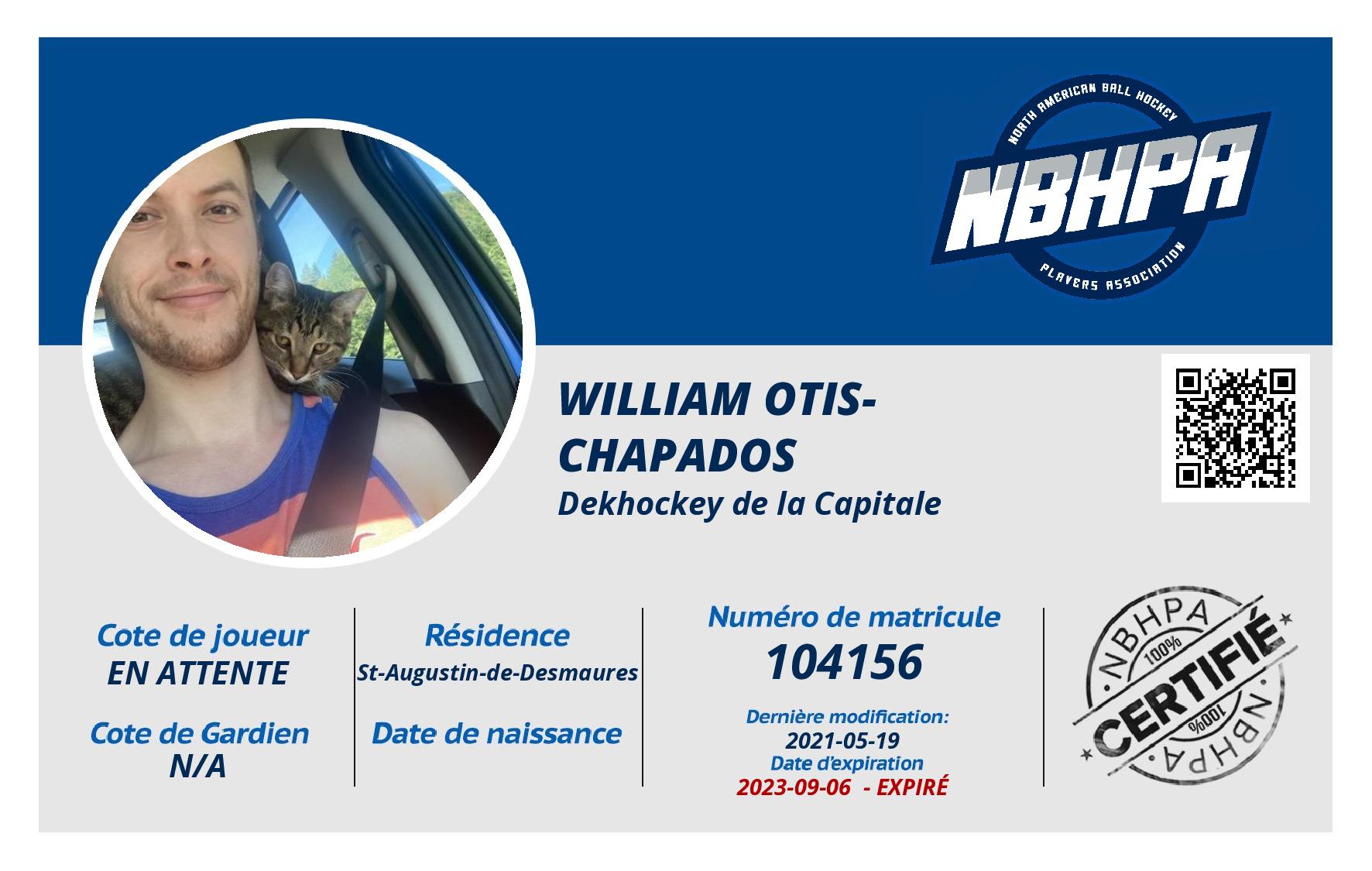 William Otis-Chapados