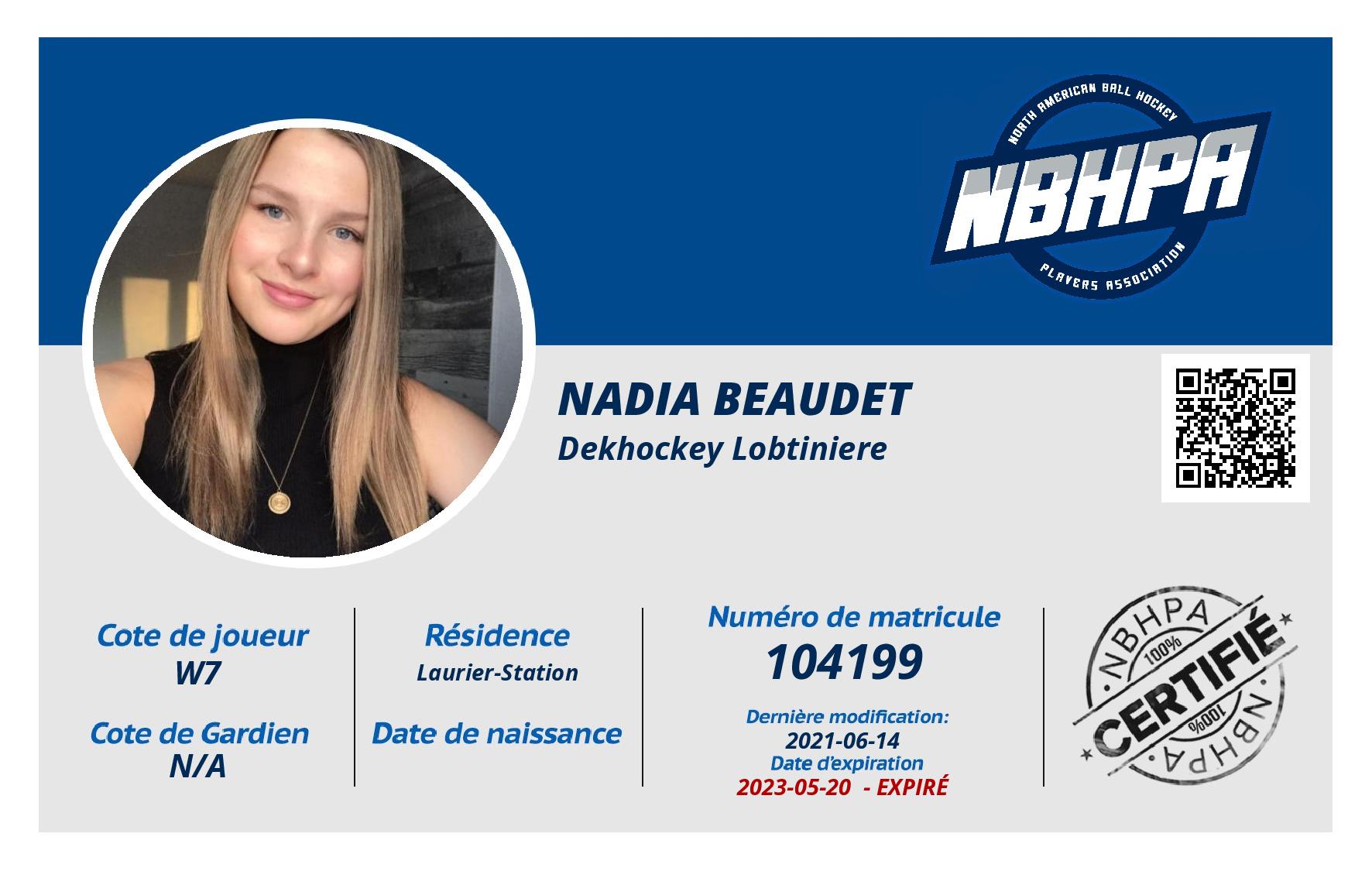 Nadia Beaudet