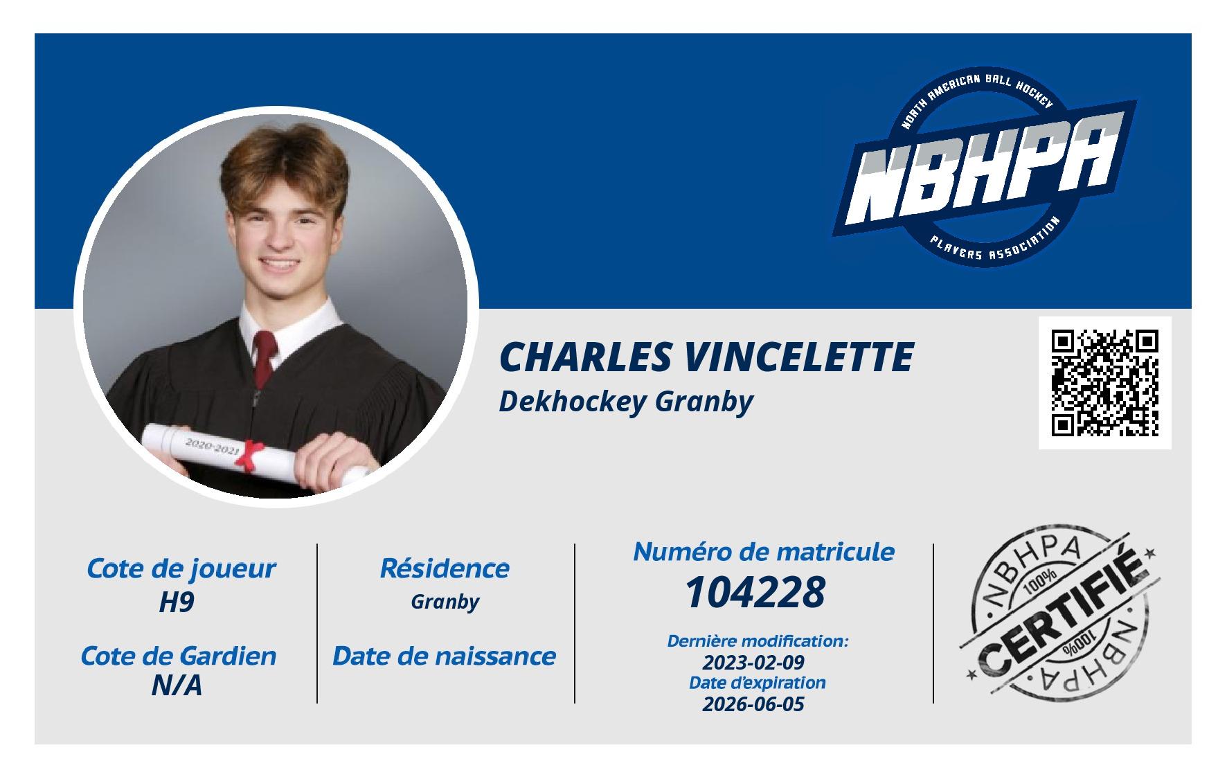 Charles Vincelette