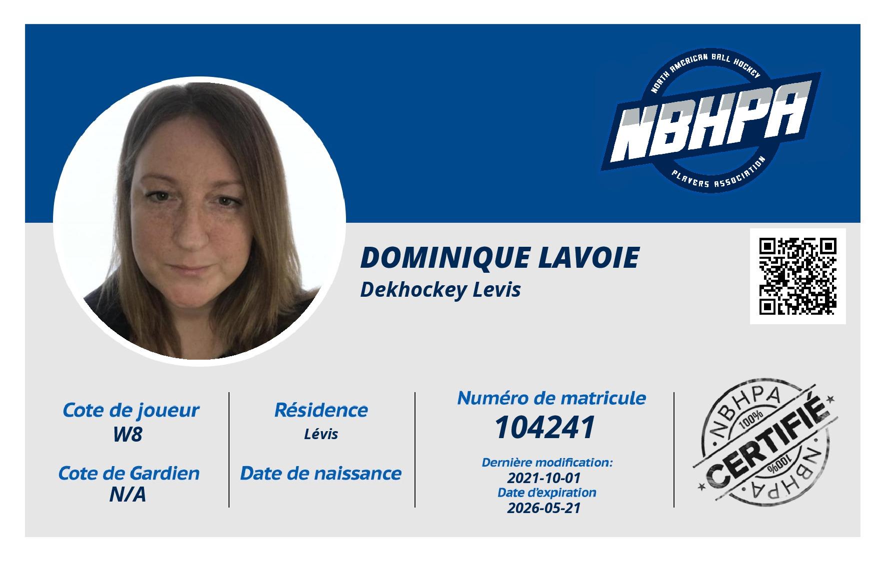 Dominique Lavoie