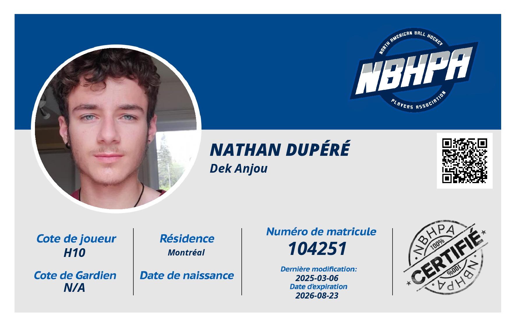 Nathan Dupéré 