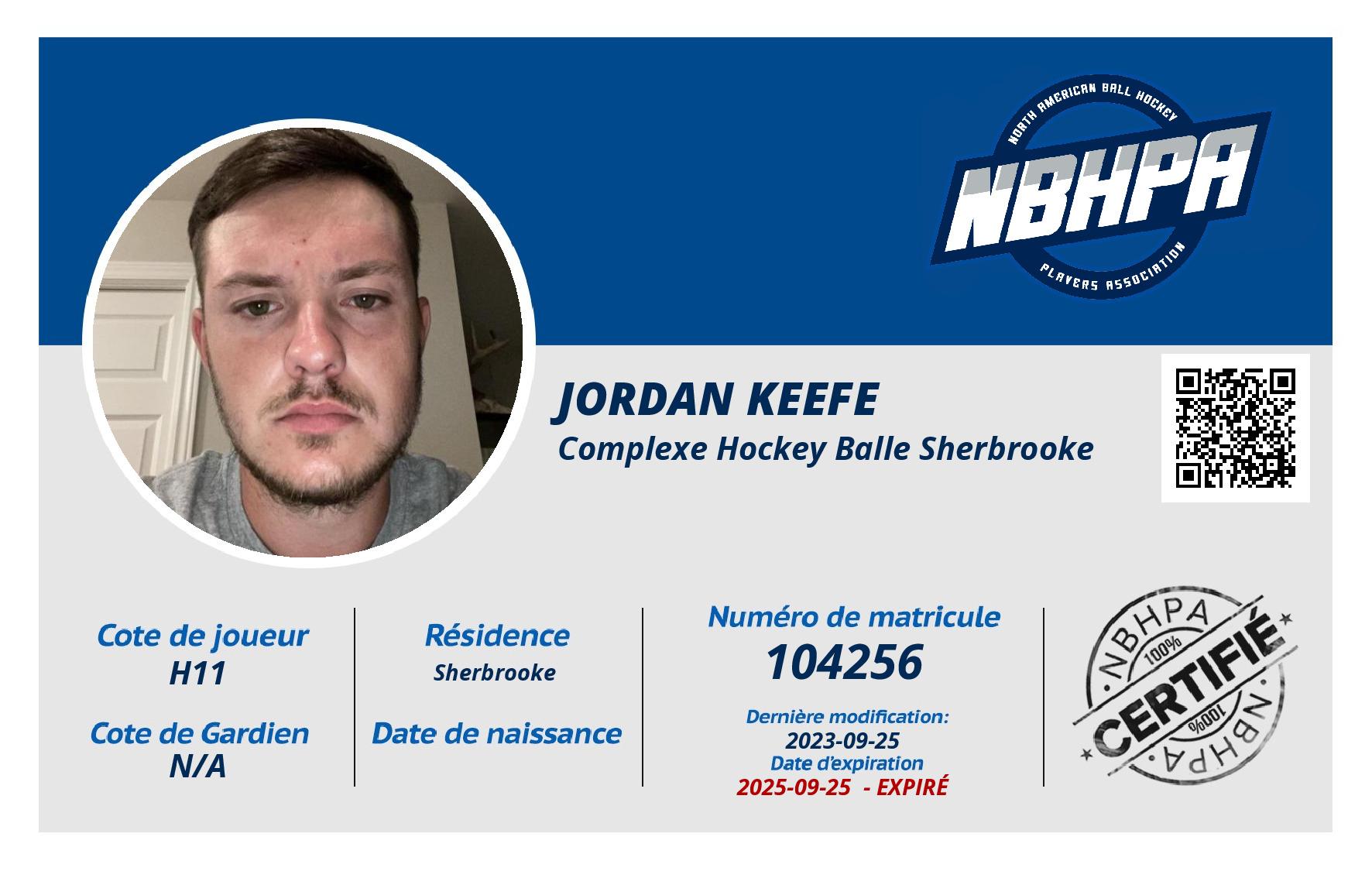 Jordan Keefe