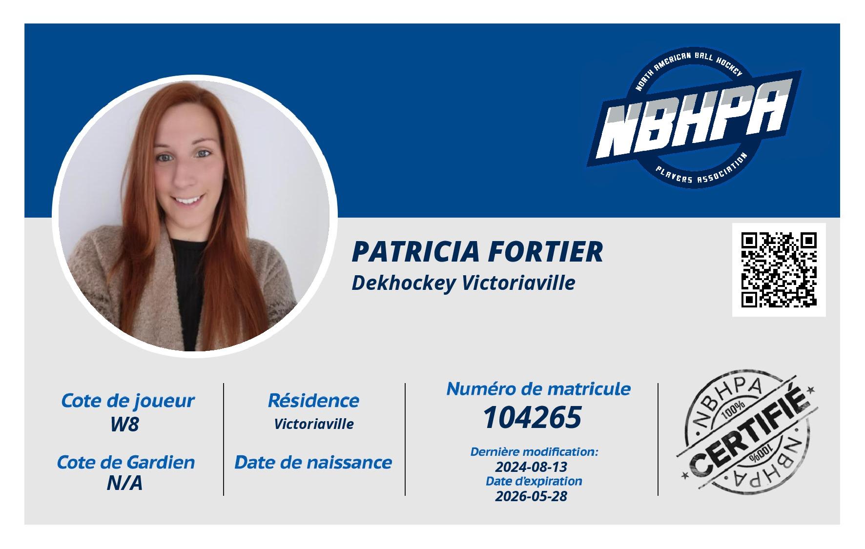 Patricia Fortier